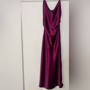 ZARA Satin Burgundy/Purple